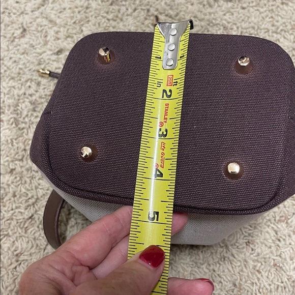 Hermès Beige and Brown up-cycled Bucket Bag - Picture 9 of 12